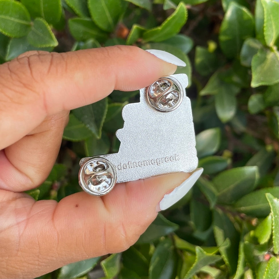 The Finer Black Sorority Lapel Pin Define Me Greek