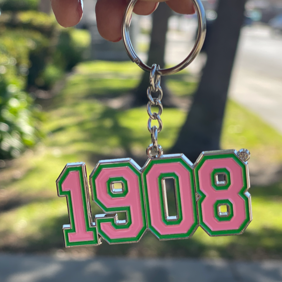 1908 Keychain Define Me Greek