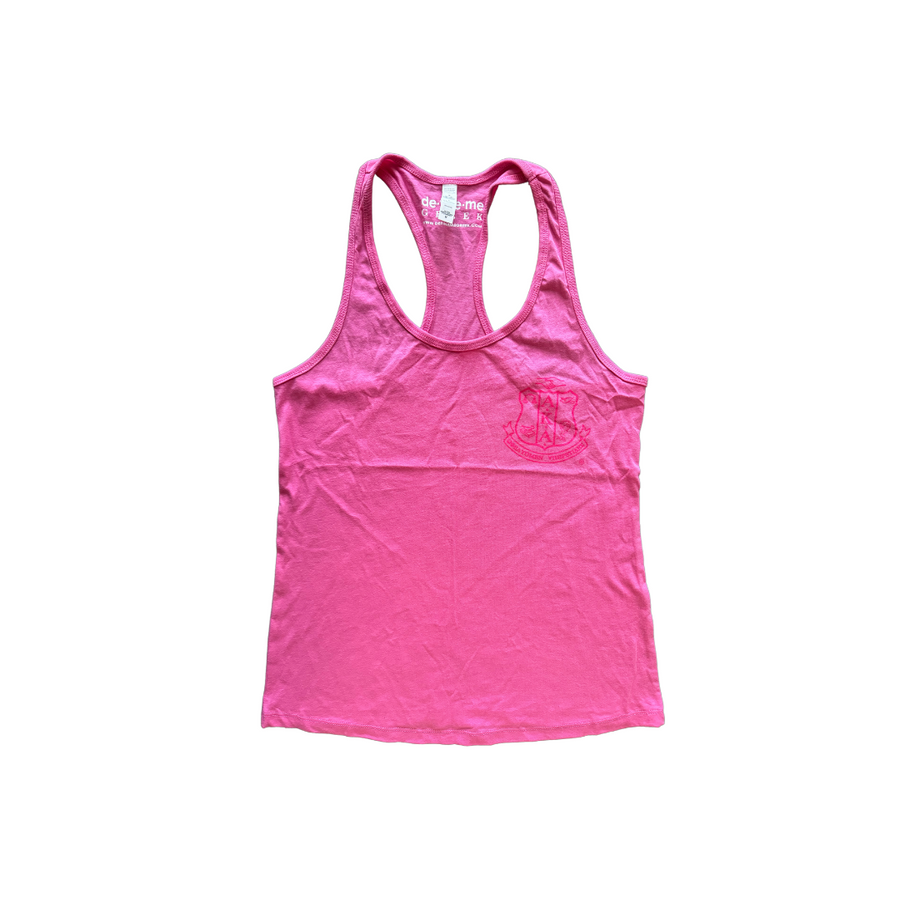 AKA Monocromatic Shield Tank Top (pink)