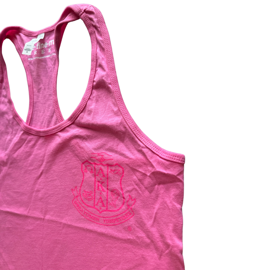 AKA Monocromatic Shield Tank Top (pink)