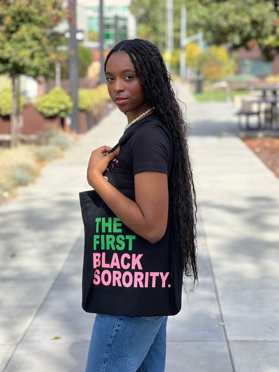 The First Black Sorority Tote Bag