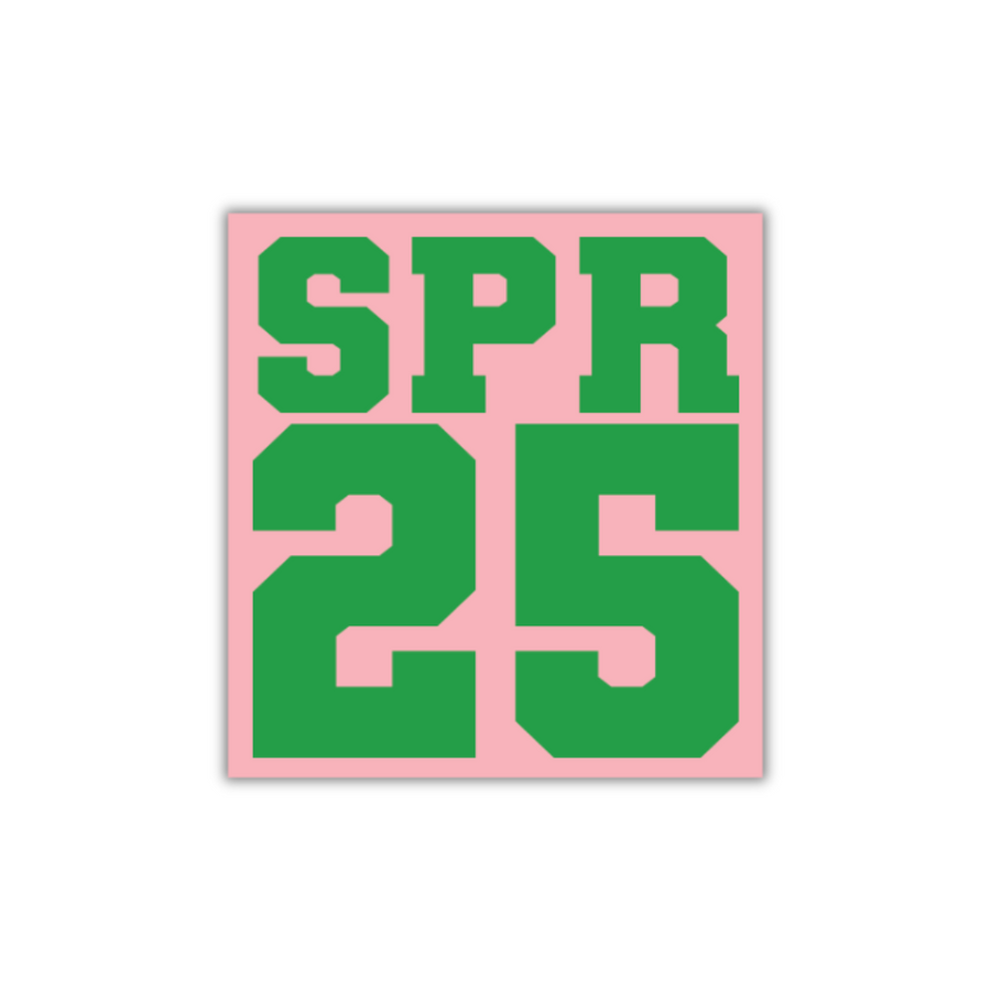 Spring 25 Lapel Pin Pink