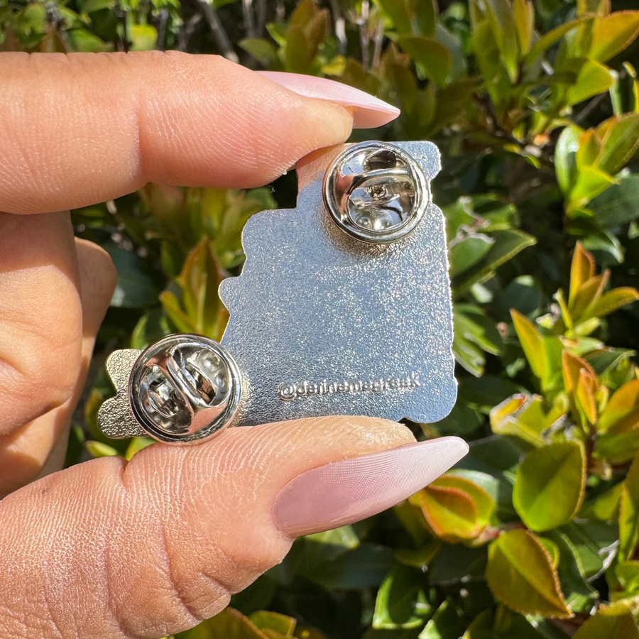 The Finer Black Sorority Lapel Pin