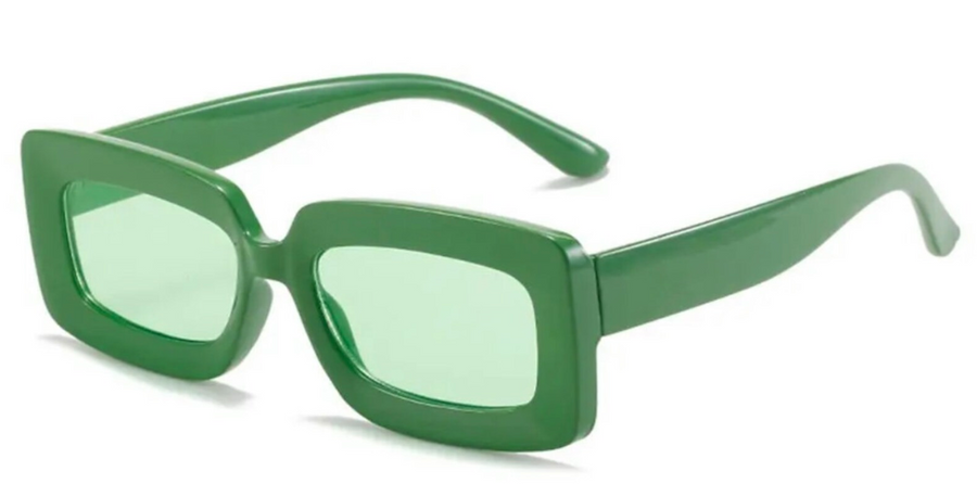 Rectangle sunglasses (pink or green)