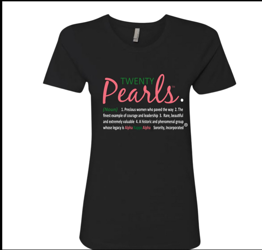 Twenty Pearls Definition Tee