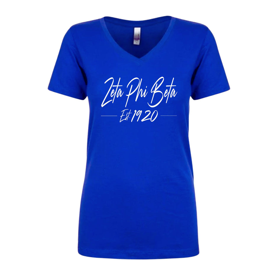 Zeta Phi Beta Est. 1920 tee