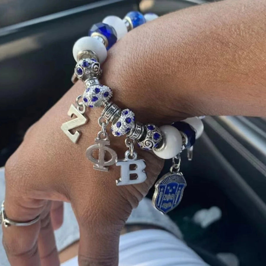 Zeta Phi Beta Charm Bracelet