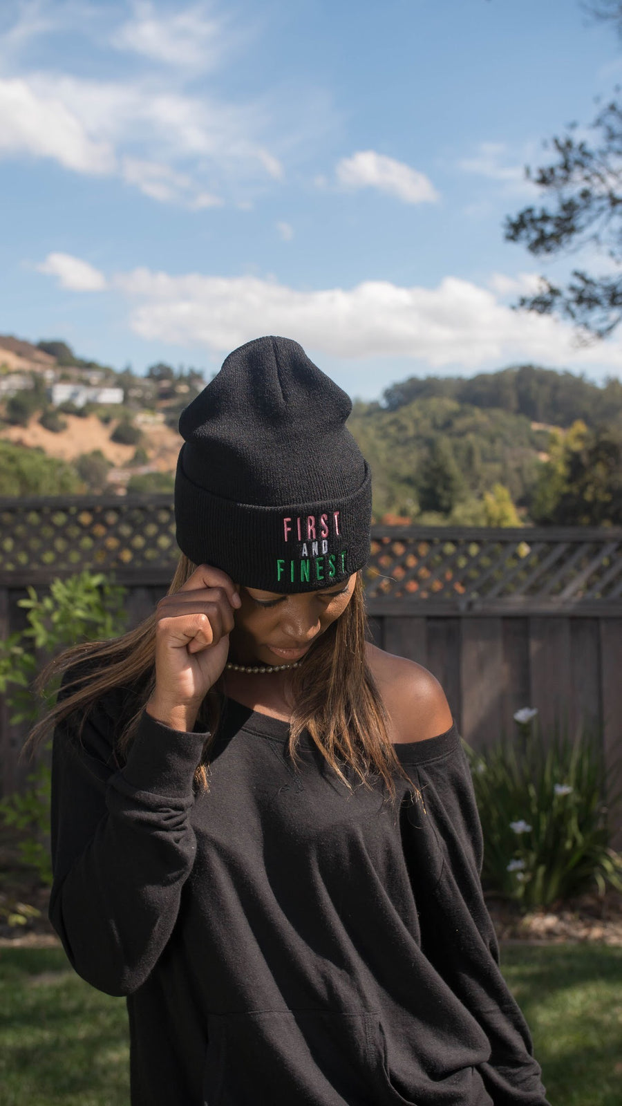 First and Finest beanie