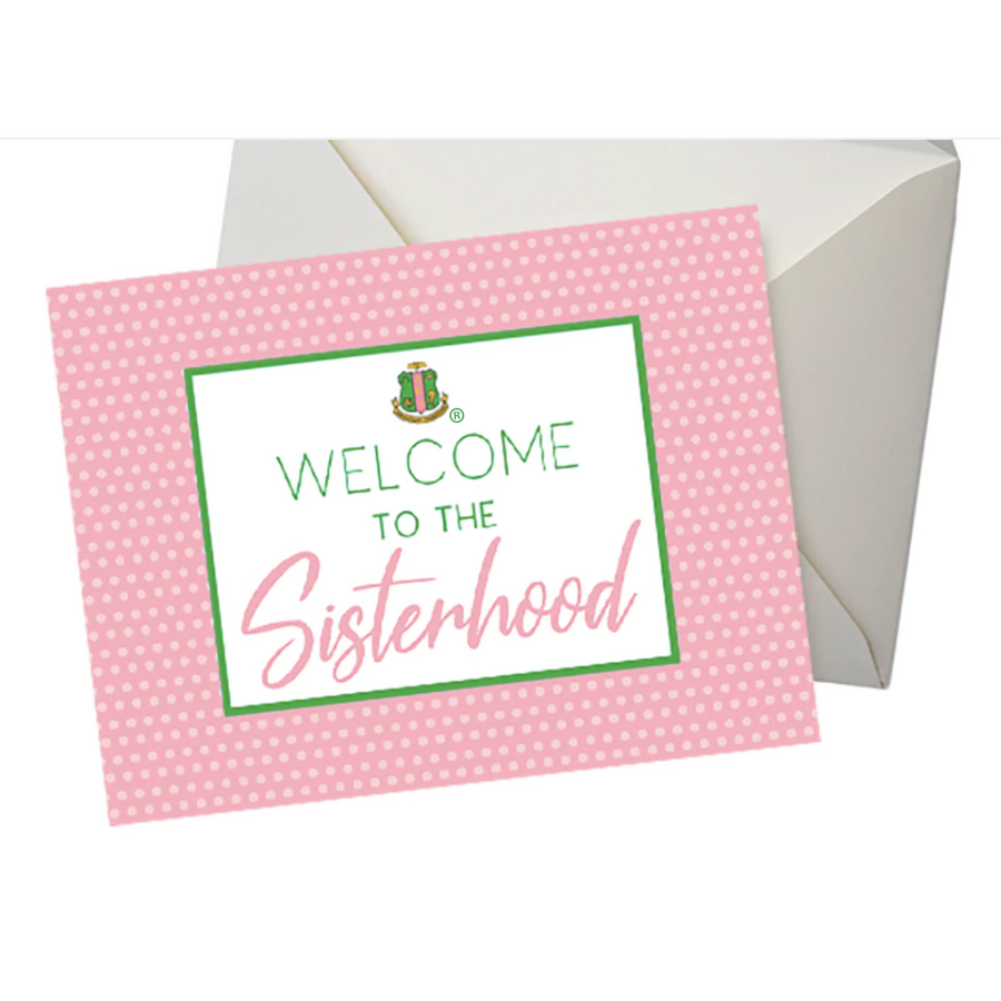 Welcome to the Sisterhood Note Cards AKA