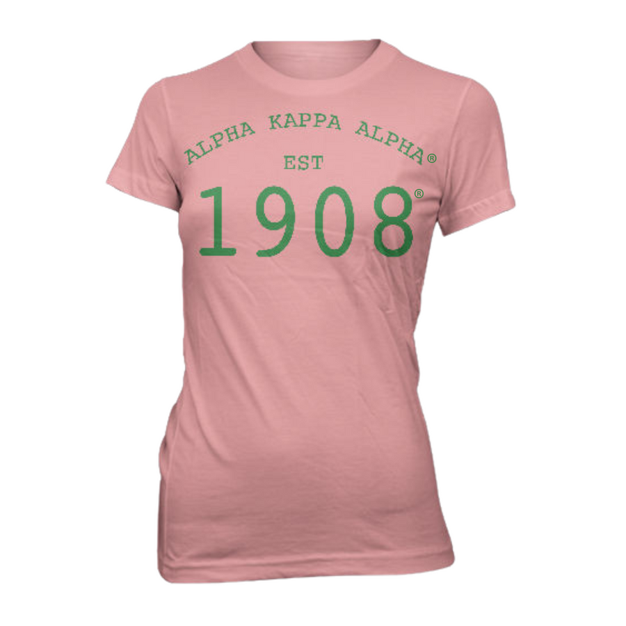 AKA 1908 Classic Tee (pink)