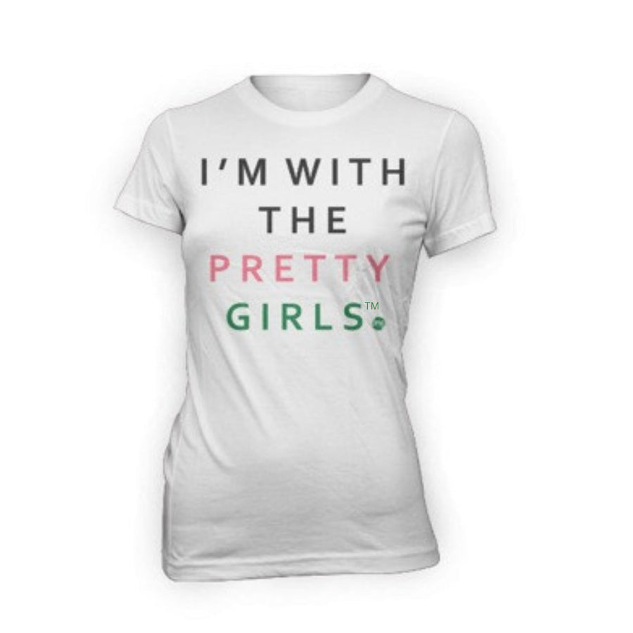 #IWTPG (I’m With the Pretty Girls) WHITE tee