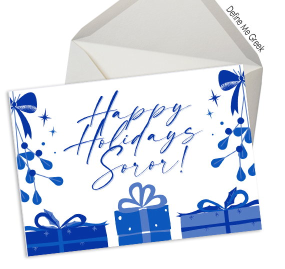 Happy Holidays Notecards | Zeta