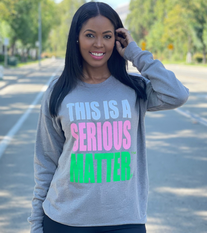 This Is A Serious Matter Sweatshirt