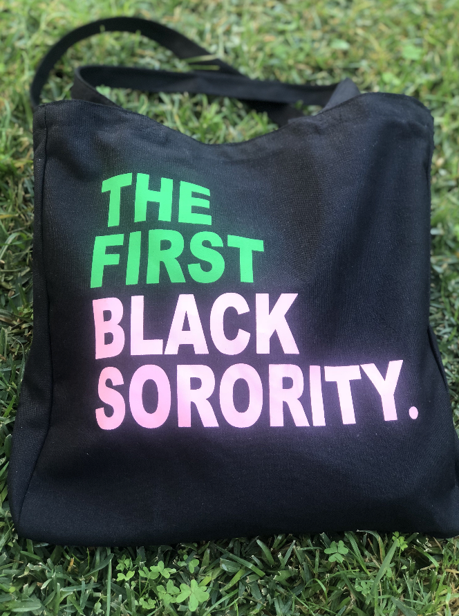 The First Black Sorority Tote Bag